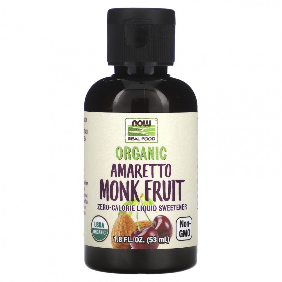   NOW Foods, Organic Amaretto Monk Fruit,   , 53  (1,8 . )    -     -,    