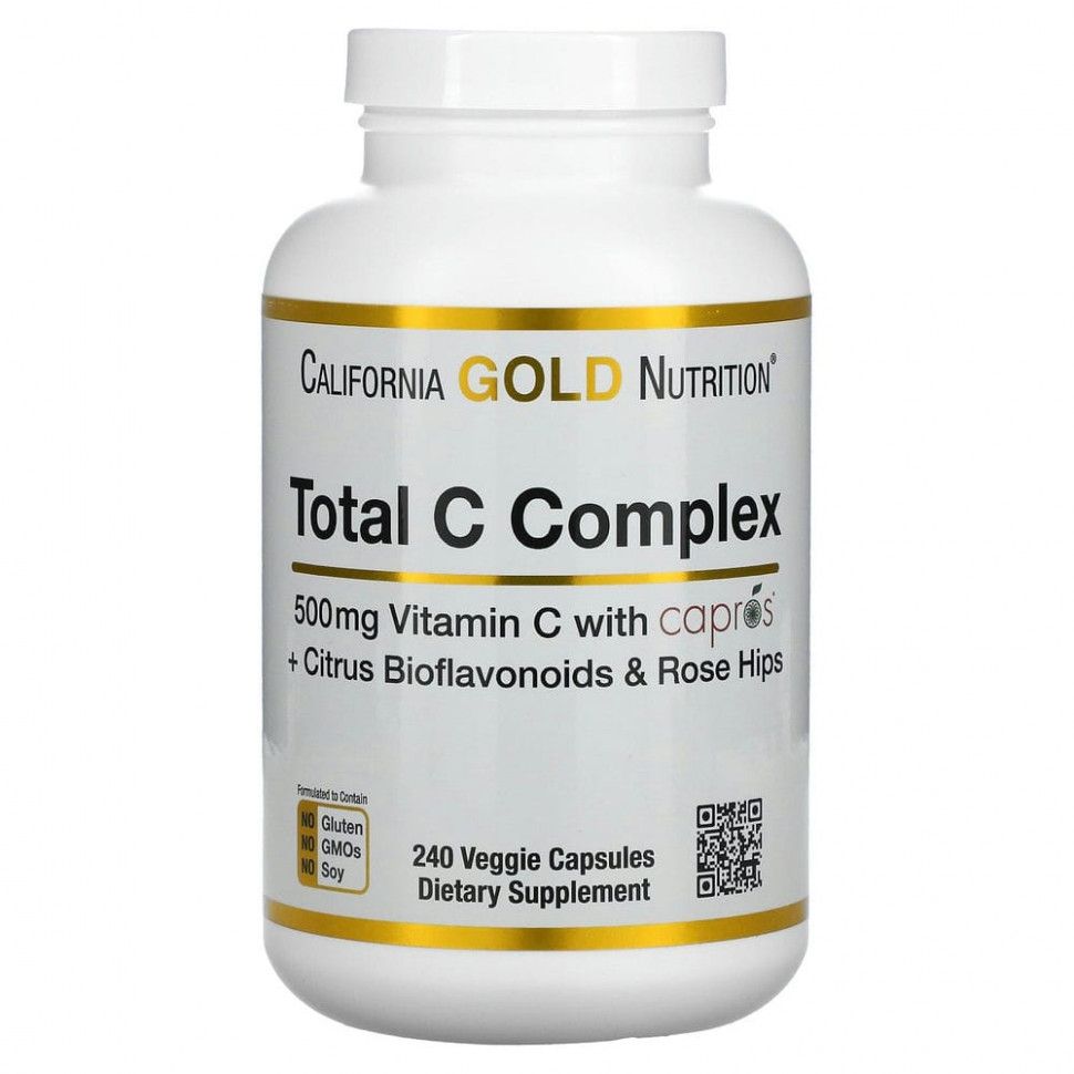   California Gold Nutrition, Total C Complex, 500 , 240      -     -,    