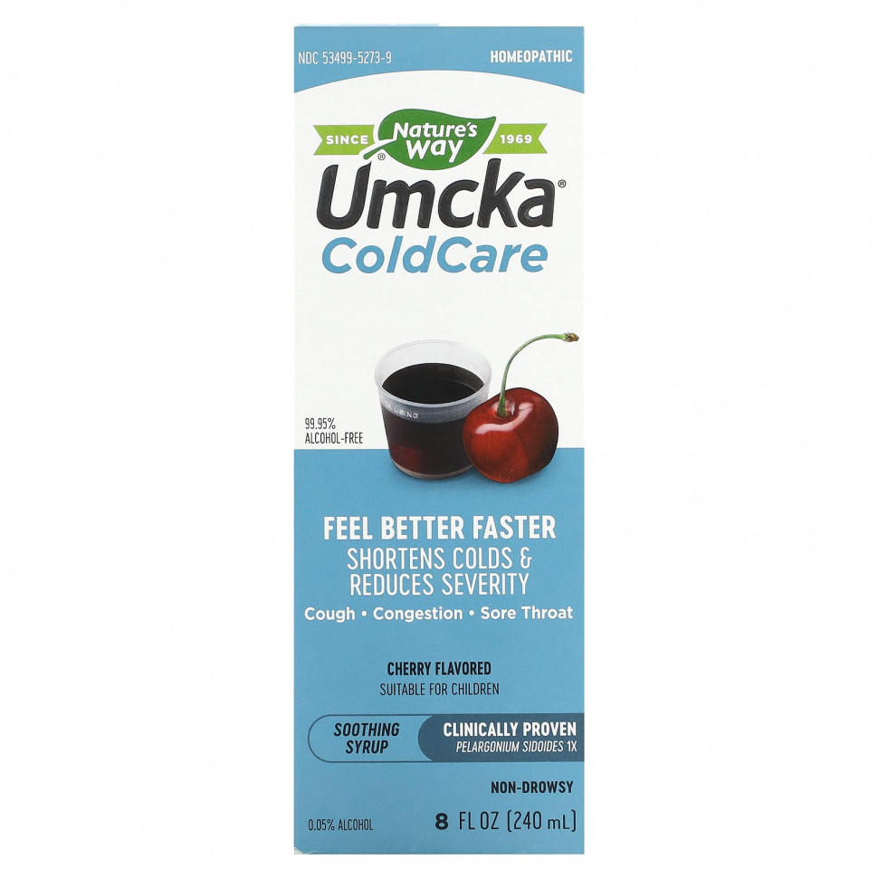   Nature's Way, Umcka, ColdCare,  , , 240  (8 . )    -     -,    