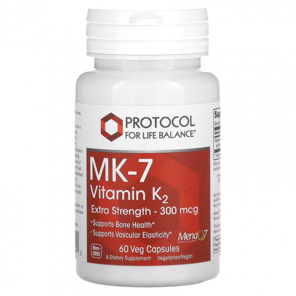   Protocol for Life Balance, MK-7,  K2,    , 300 , 60      -     -,    