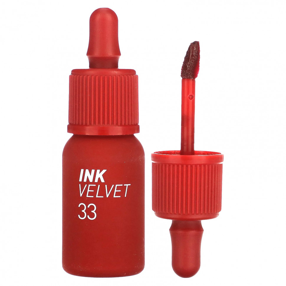   Peripera,    Ink Velvet, 33 Pure Red, 4  (0,14 )    -     -,    