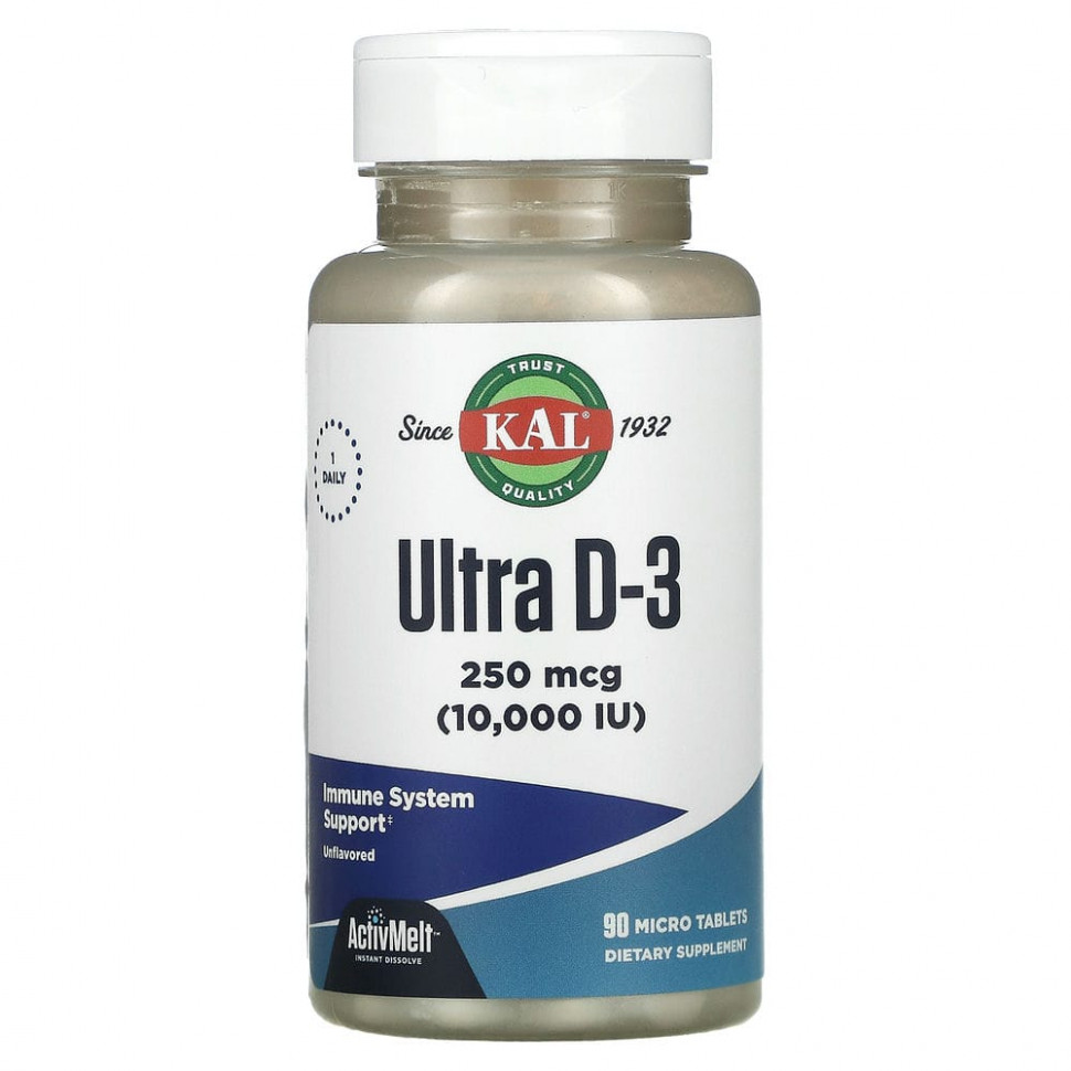   KAL, Ultra D-3,  D3,   , 250  (10 000 ), 90 -    -     -,    