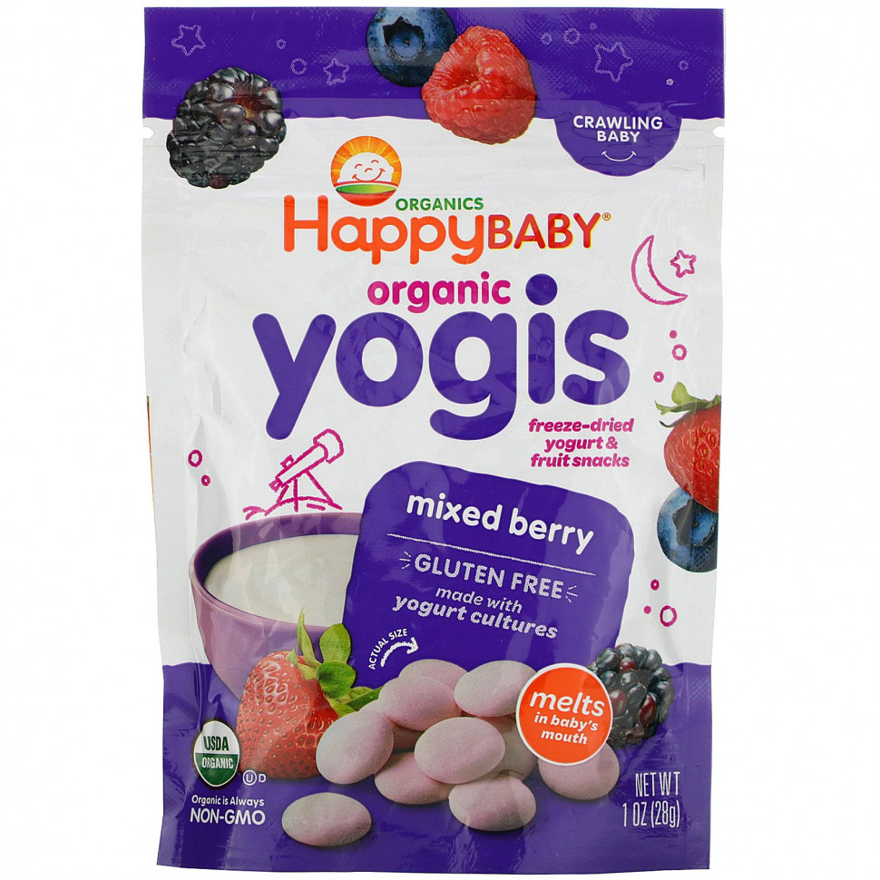   Happy Family Organics, Yogis,       ,  , 28     -     -,    