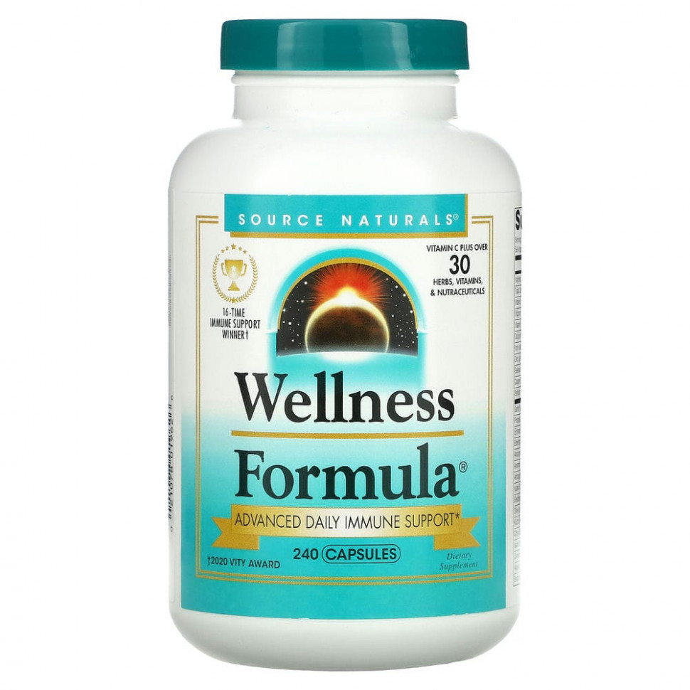   Source Naturals, Wellness Formula,    , 240     -     -,    