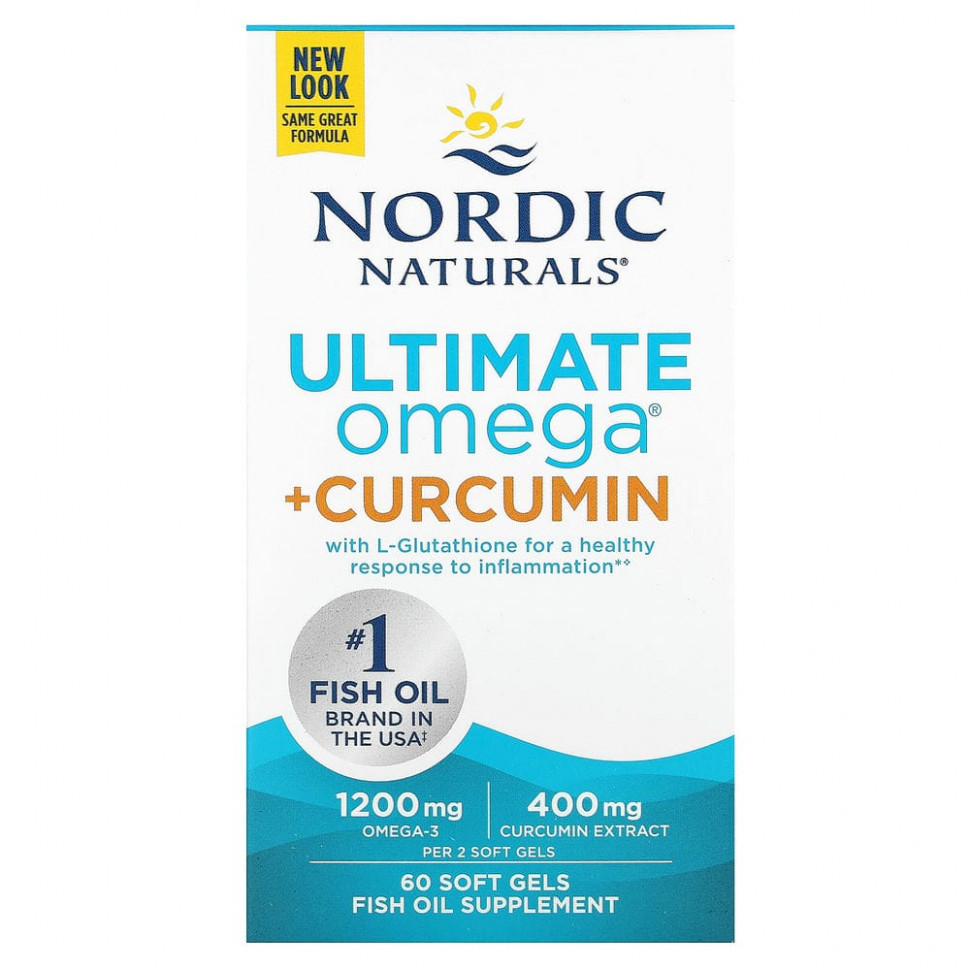   Nordic Naturals, Omega Curcumin, 1250 , 60     -     -,    