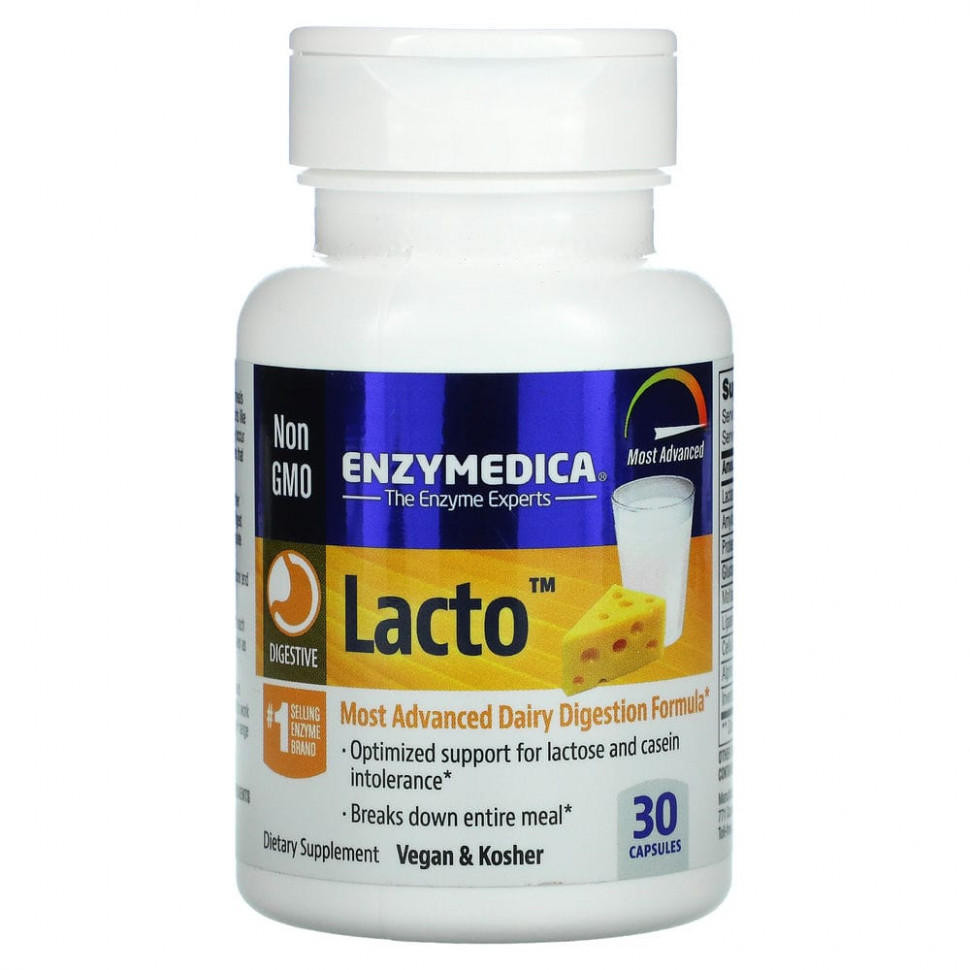   Enzymedica, Lacto,       , 30     -     -,    