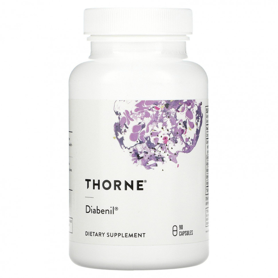   Thorne Research, Diabenil, 90     -     -,    