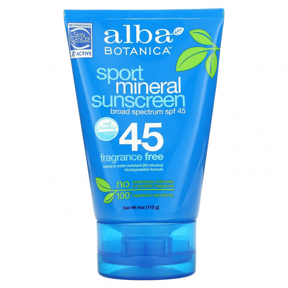   Alba Botanica, Sport,   , SPF 45,  , 113  (4 )    -     -,    