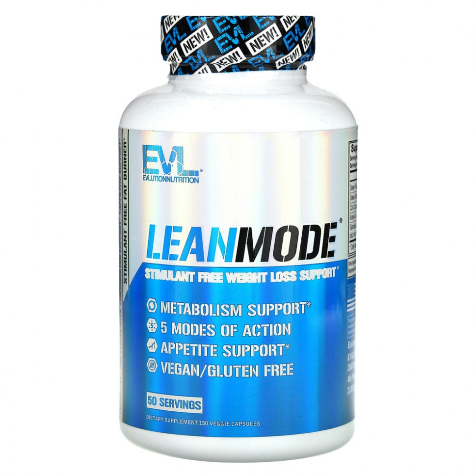   EVLution Nutrition, LeanMode, 150      -     -,    