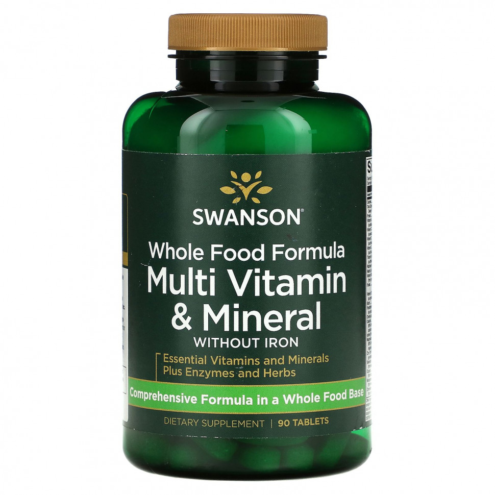   Swanson, Whole Food Formula,   , 90     -     -,    