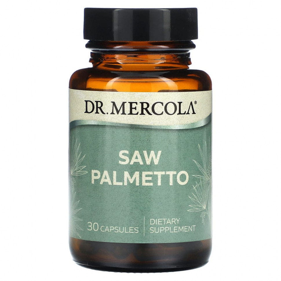   Dr. Mercola, Saw Palmetto, 30     -     -,    