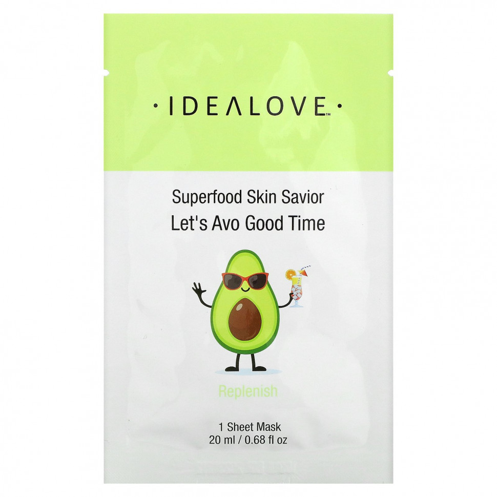   Idealove, Superfood Skin Savior, Let's Avo Good Time, 1  , 20  (0,68 . )    -     -,    