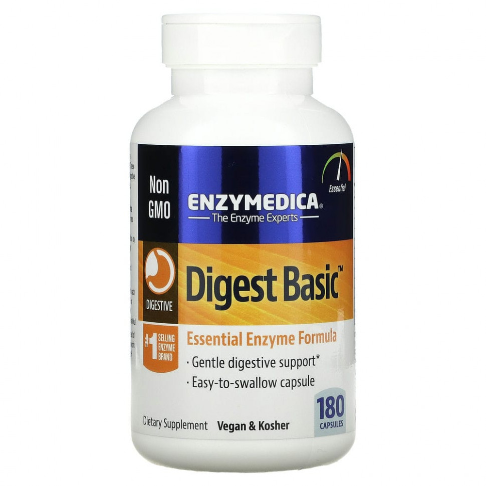   Enzymedica, Digest Basic,    , 180     -     -,    