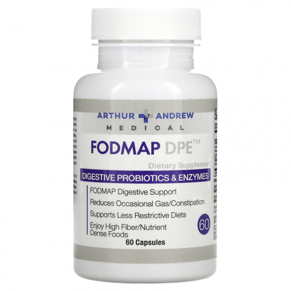   Arthur Andrew Medical, FODMAP DPE`` 60     -     -,    