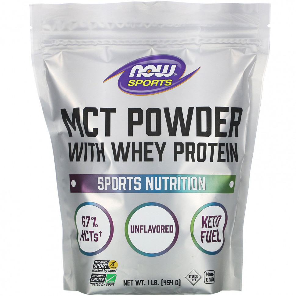   NOW Foods, Sports, MCT      ,  , 454  (1 )    -     -,    