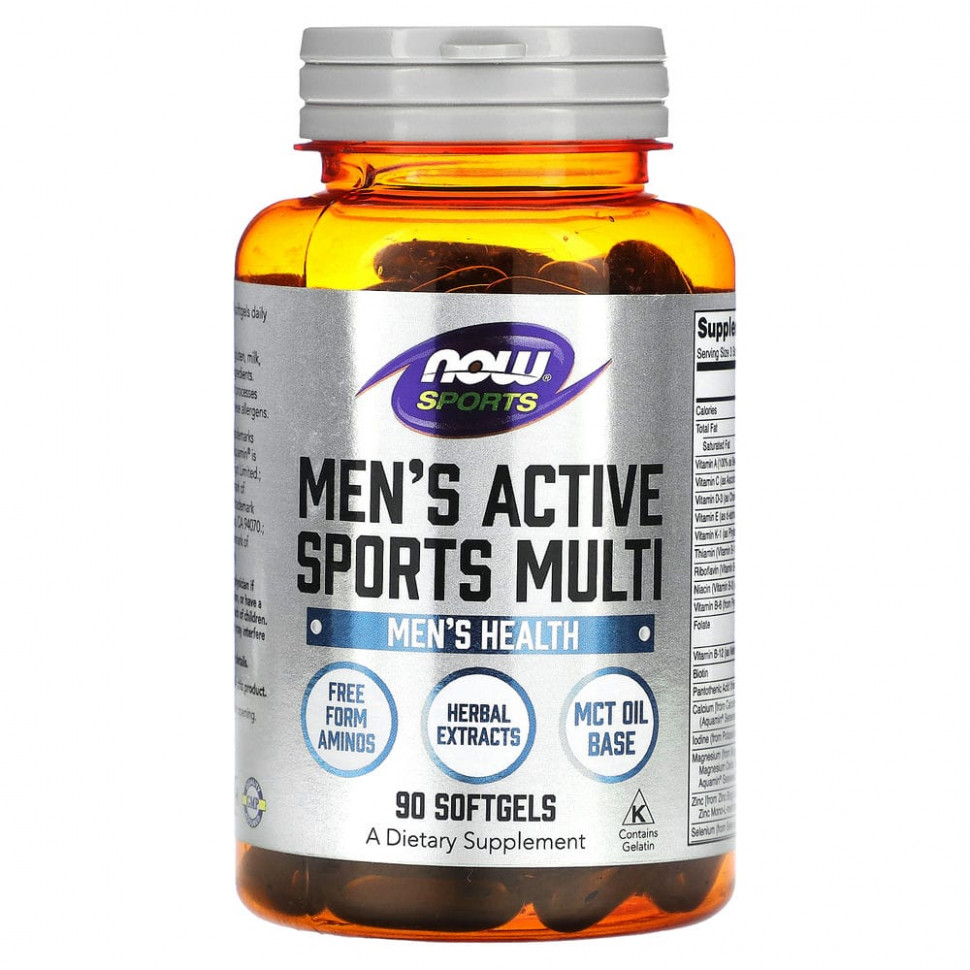   NOW Foods, Sports,     , 90      -     -,    