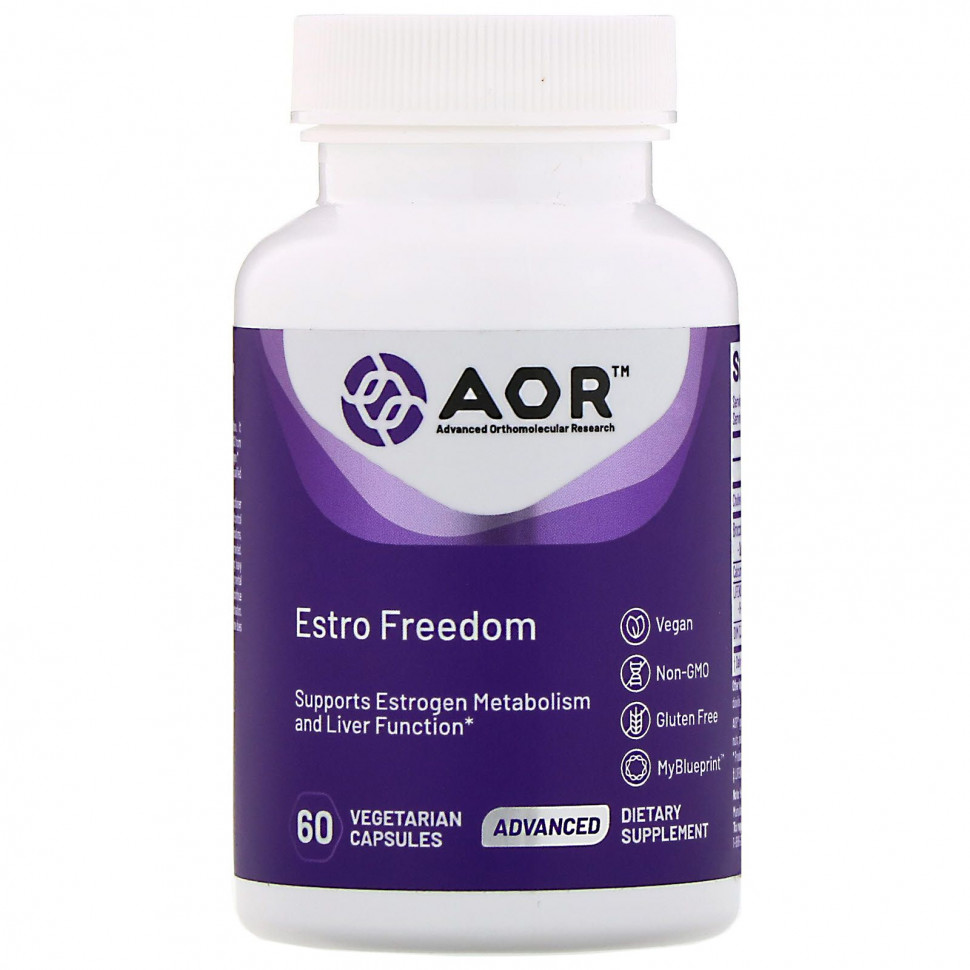   Advanced Orthomolecular Research AOR, Estro Freedom, 60      -     -,    