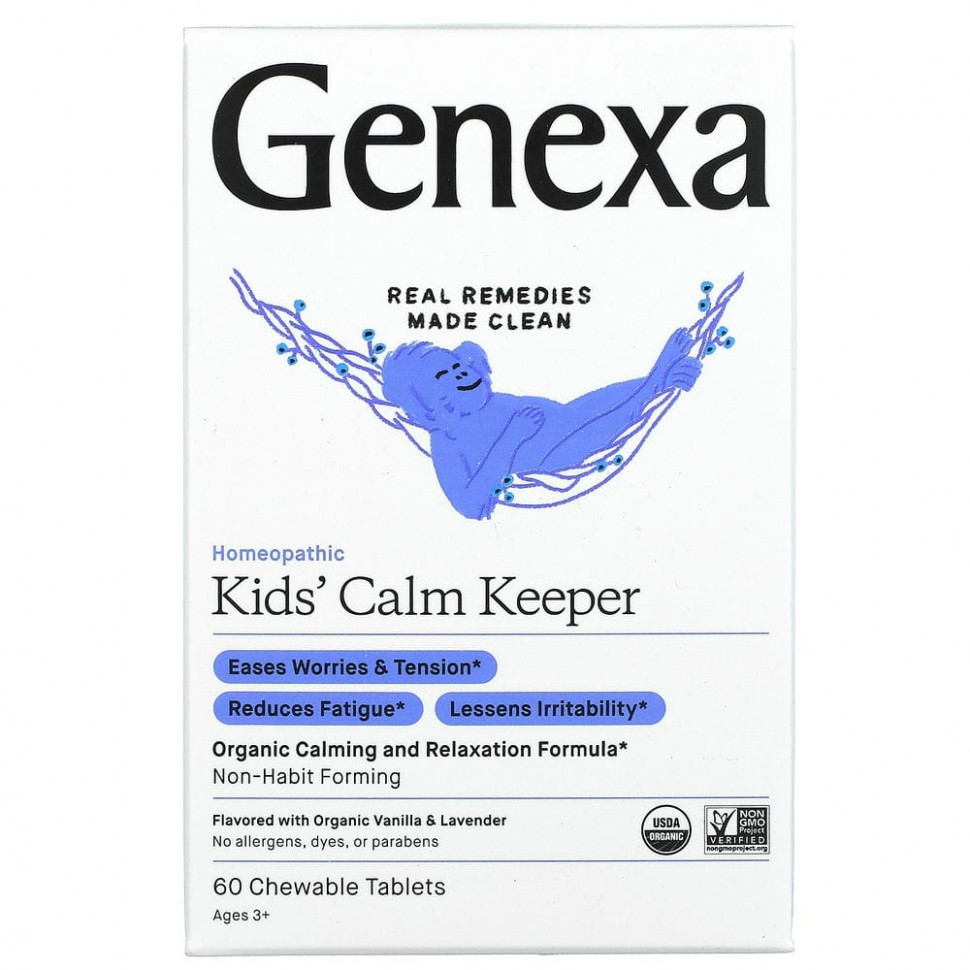   Genexa, Children's Calm Keeper,   ,    3 ,   , 60      -     -,    