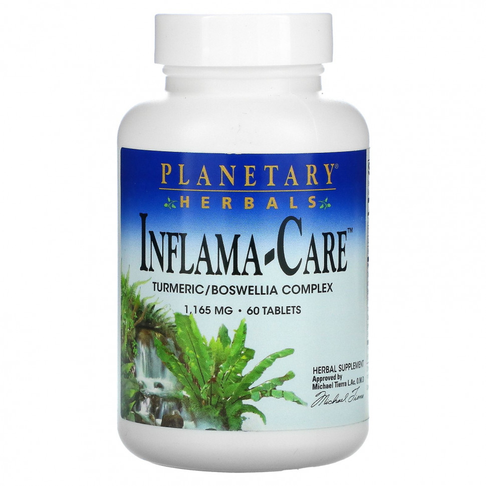   Planetary Herbals, Inflama-Care, 1,165 , 60     -     -,    