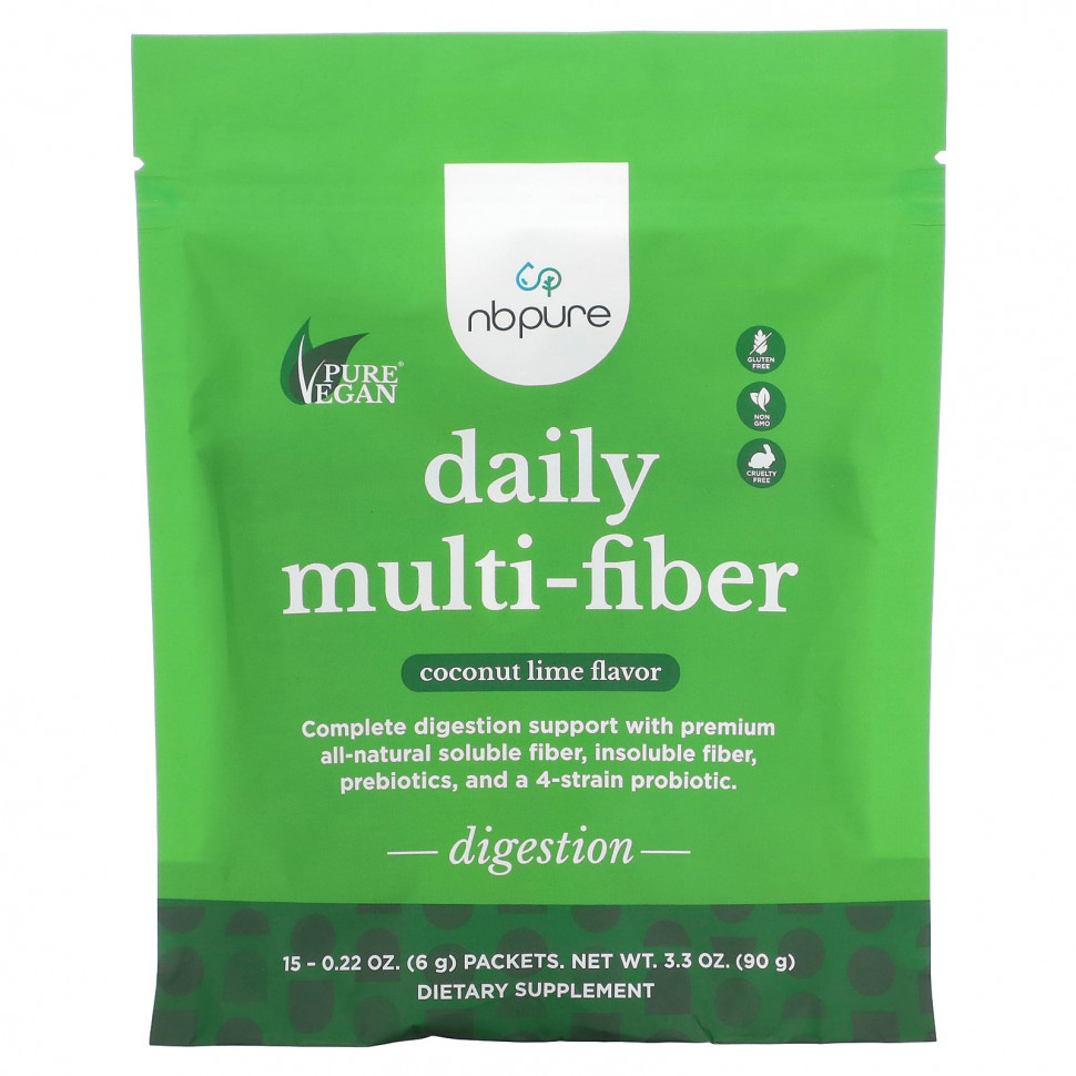   NB Pure, Daily Multi-Fiber,   , 15   6  (0,22 )    -     -,    