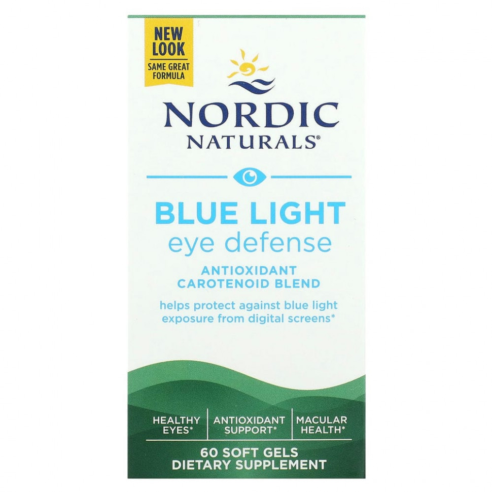   Nordic Naturals, Blue Light Eye Defense, 60      -     -,    