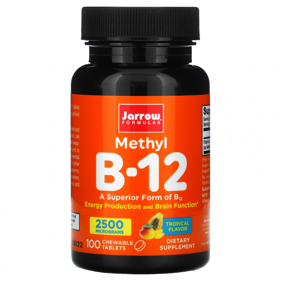   Jarrow Formulas,  B-12,  , 2500 , 100      -     -,    