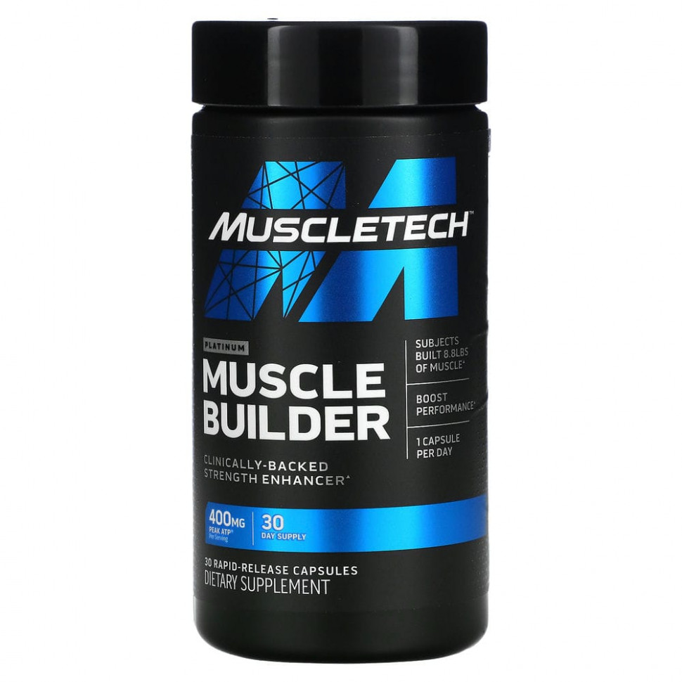   Muscletech, Platinum Muscle Builder, 30        -     -,    