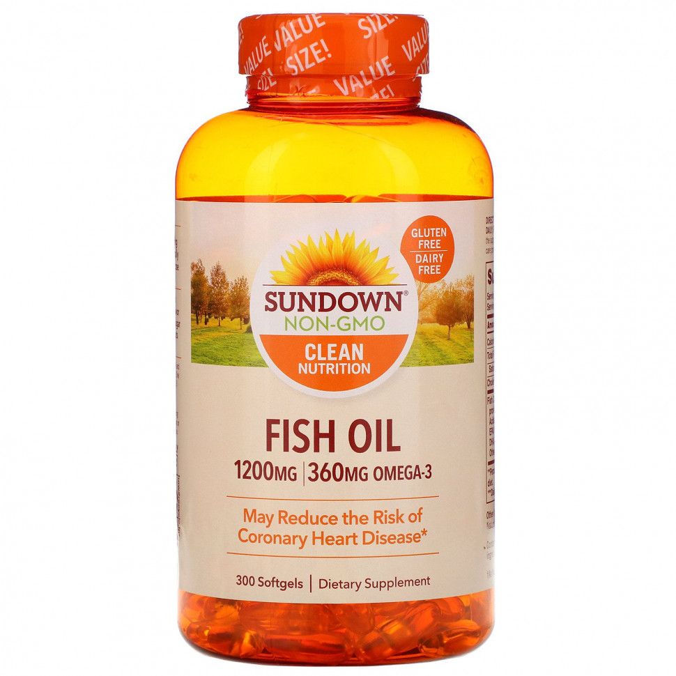   Sundown Naturals,  , 1200 , 300      -     -,    