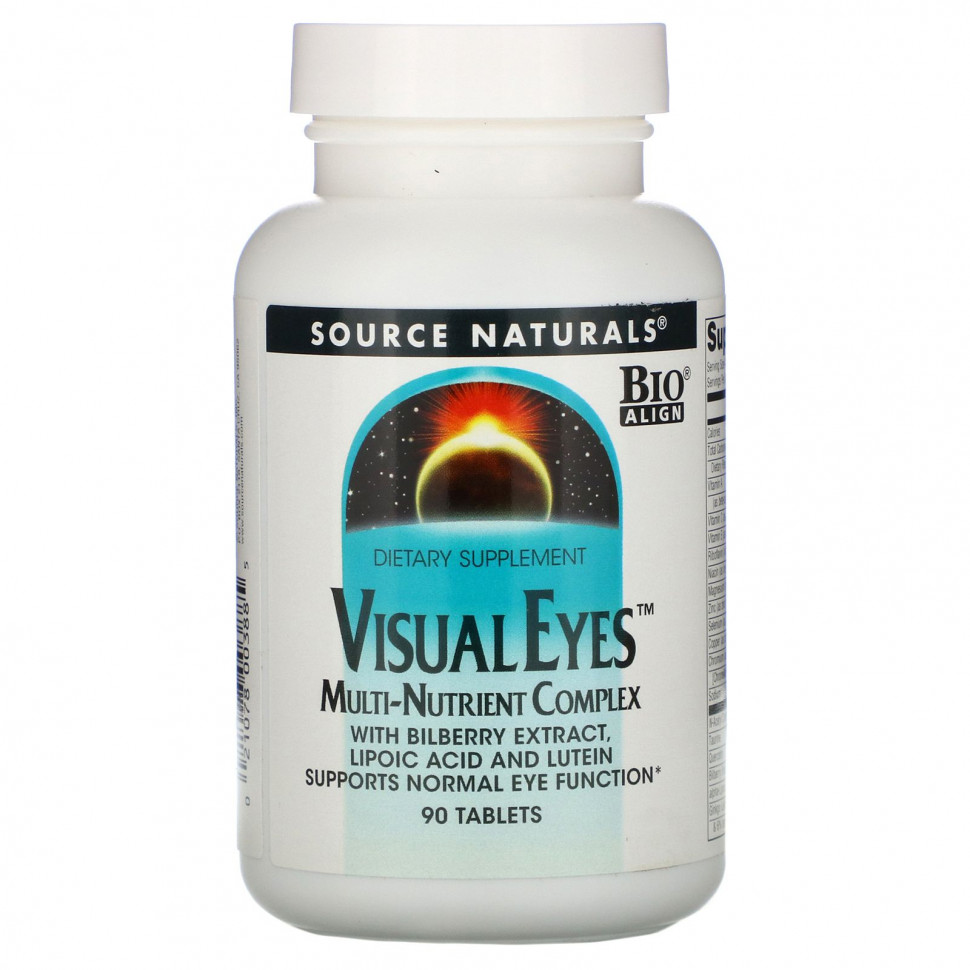   Source Naturals, Visual Eyes, - , 90     -     -,    