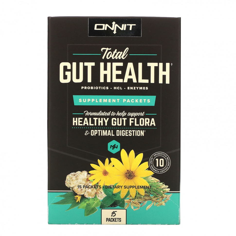   Onnit, Total Gut Health,    , 15     -     -,    