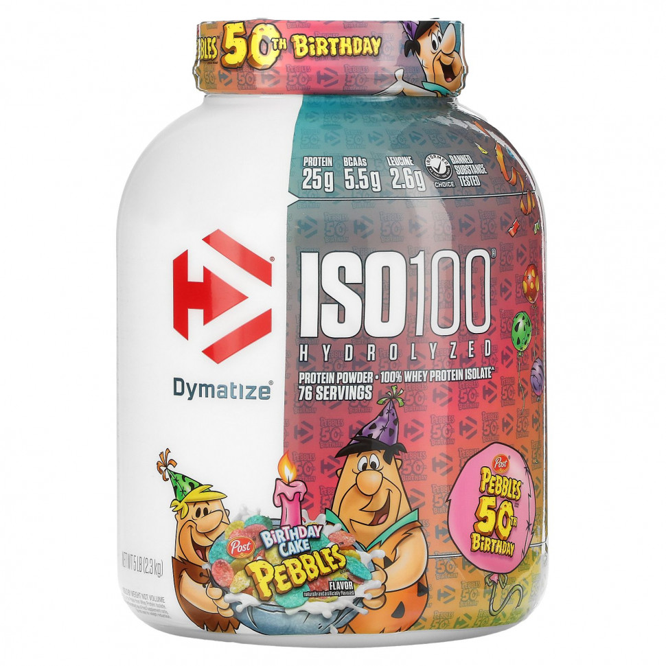   Dymatize Nutrition, ISO100,  100%-   ,    , 2,3  (5 )    -     -,    