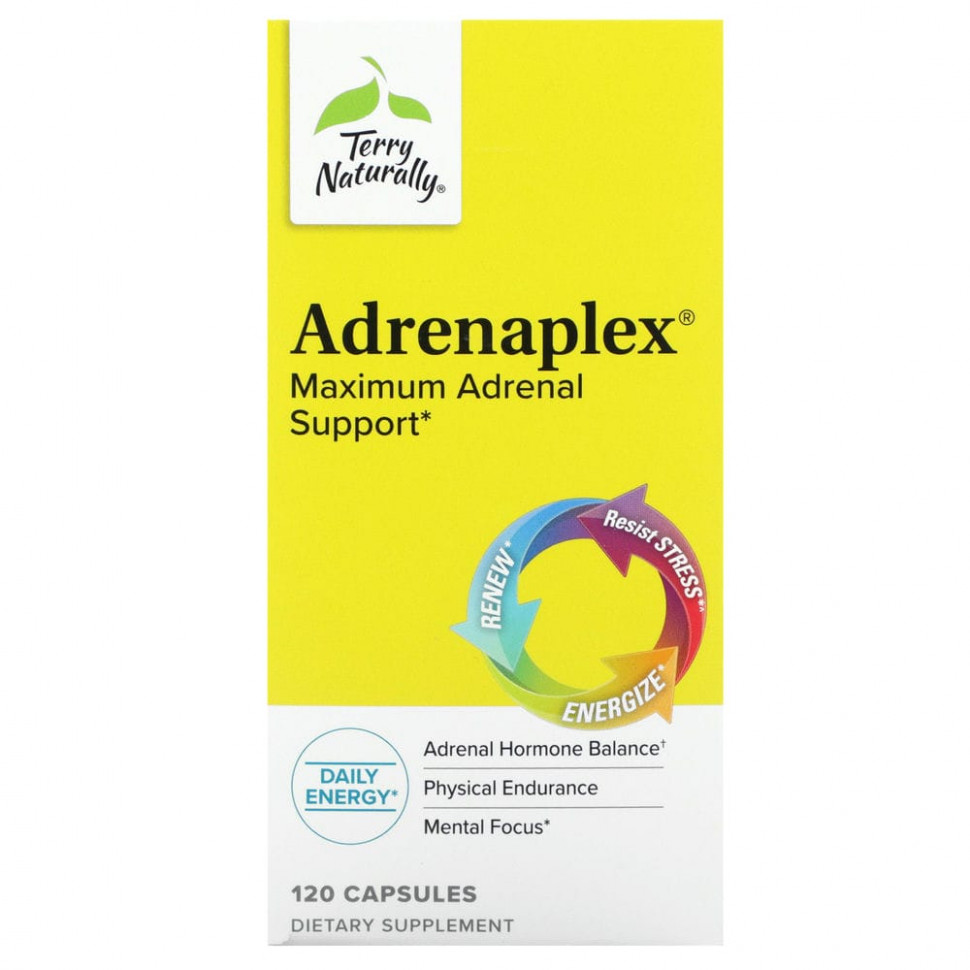   Terry Naturally, Adrenaplex,   , 120     -     -,    