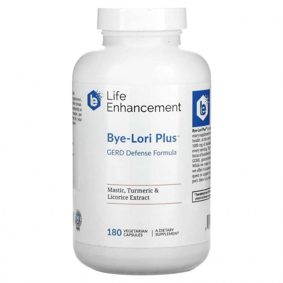   Life Enhancement, Bye-Lori Plus, 180     -     -,    