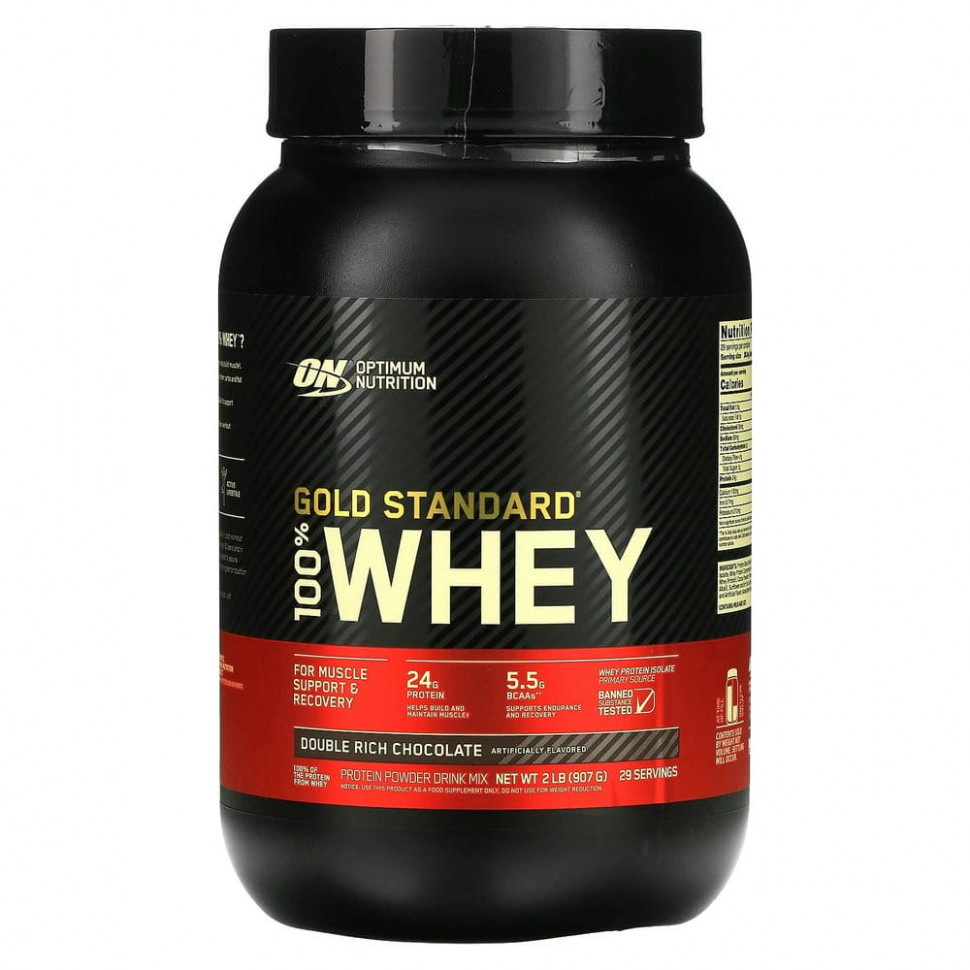   Optimum Nutrition, Gold Standard 100% Whey,     , 907  (2 )    -     -,    