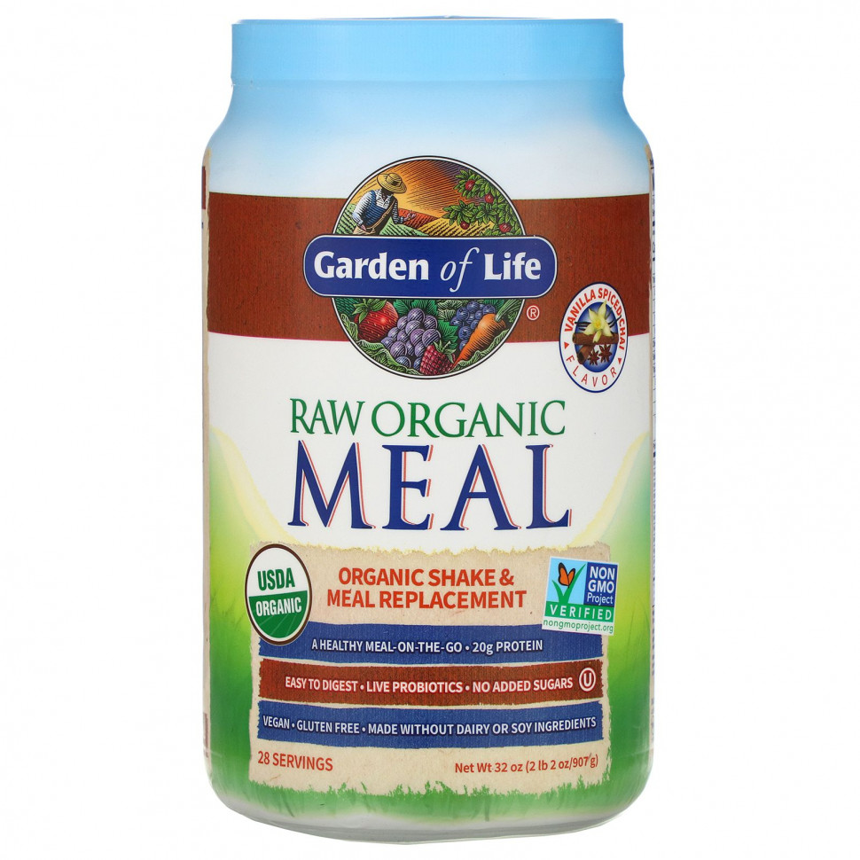   Garden of Life, RAW Organic Meal,    ,    , 907  (2  2 )    -     -,    