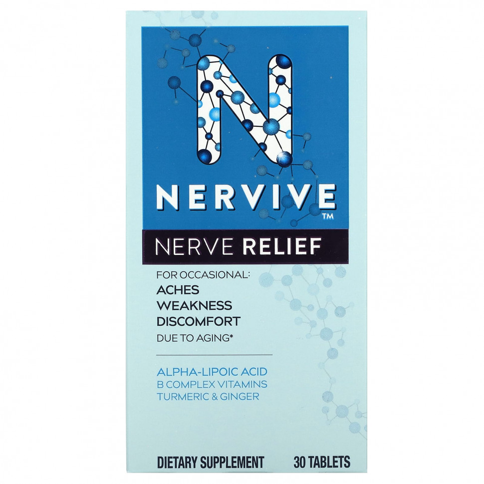   Nervive, Nerve Relief, 30     -     -,    