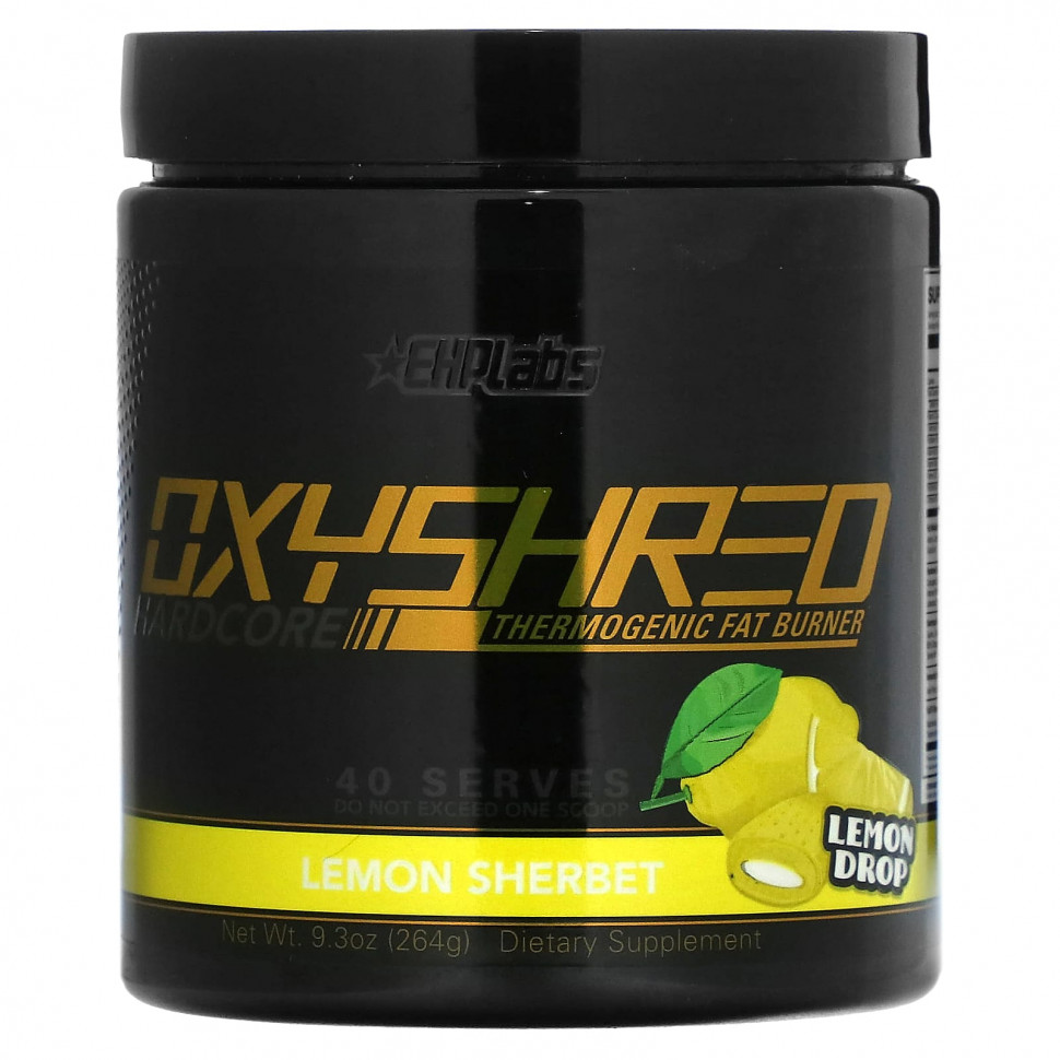   EHPlabs, OxyShred, Hardcore Thermogenic Fat Burner,  , 264  (9,3 )    -     -,    