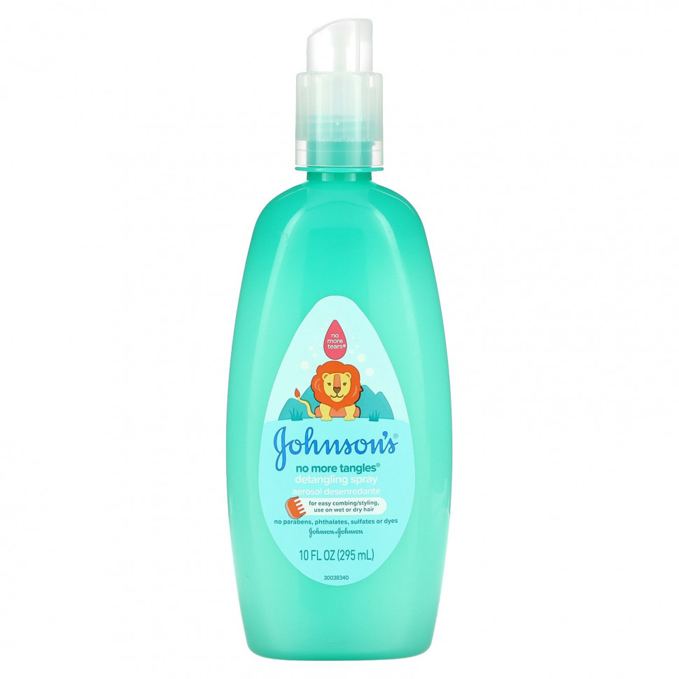   Johnson's Baby, No More Tangles, Detangling Spray, 10.2 fl oz (295 ml)    -     -,    