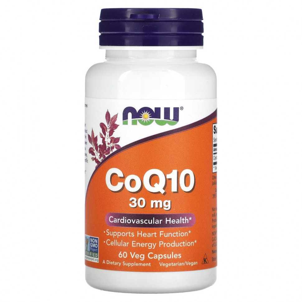   NOW Foods,  Q10, 30 , 60      -     -,    