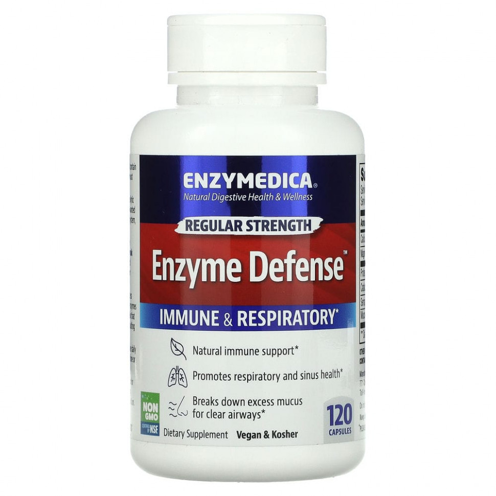   Enzymedica, Enzyme Defense, 120     -     -,    