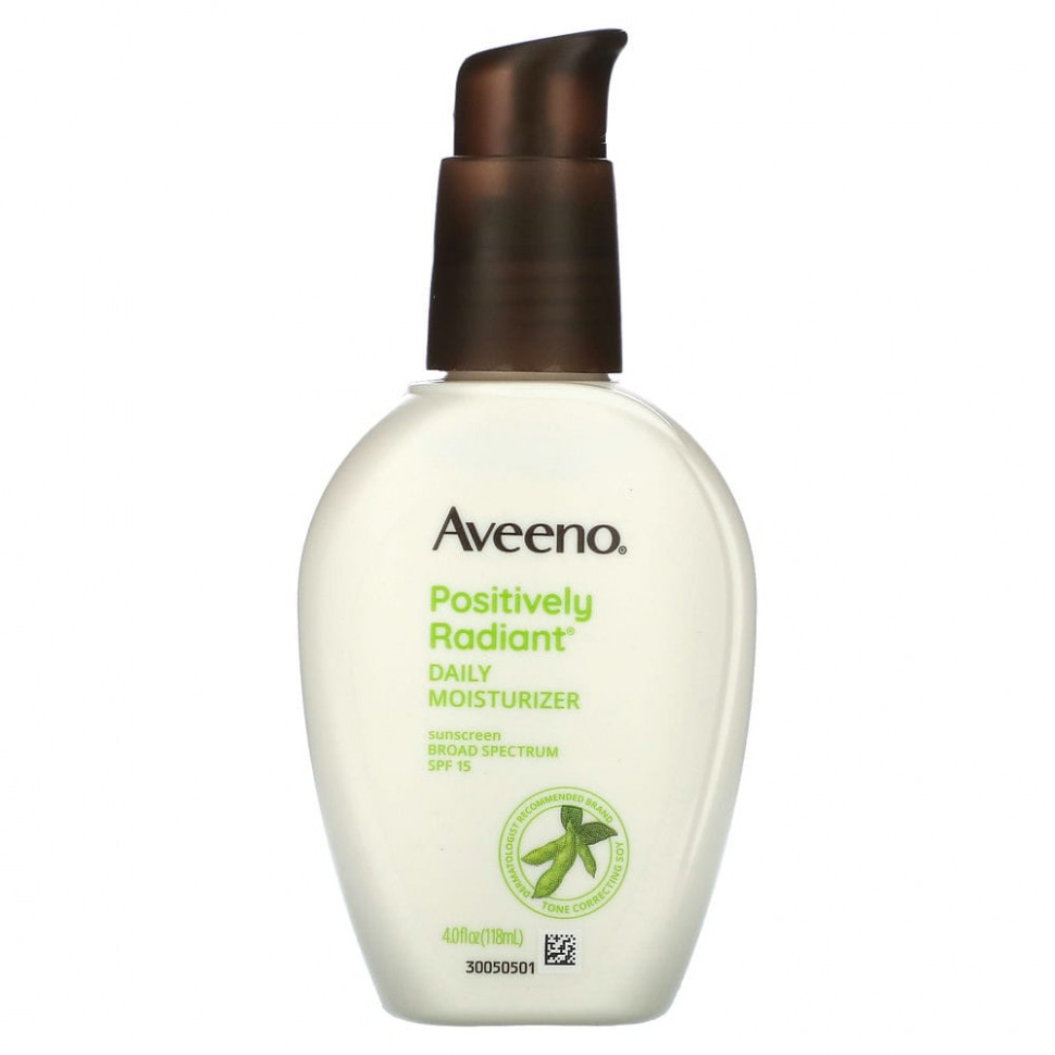   Aveeno, Positively Radiant,    , SPF 15, 118  (4 . )    -     -,    