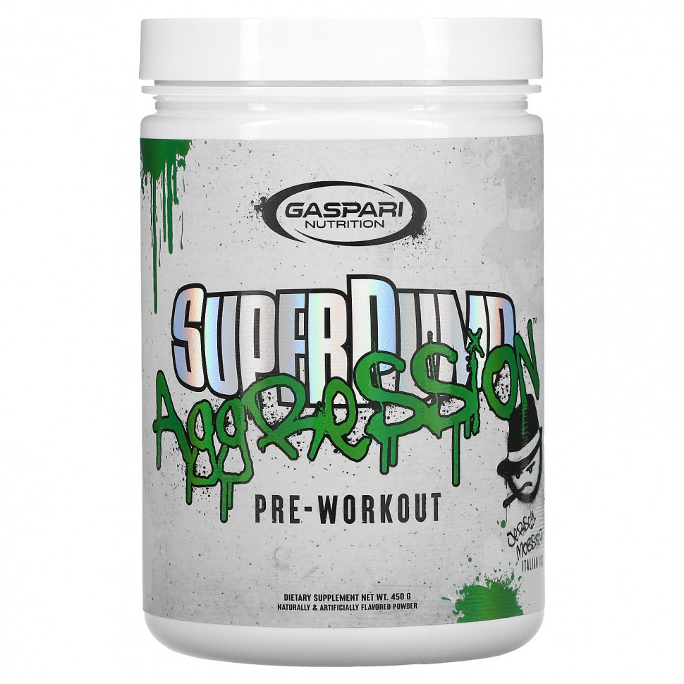   Gaspari Nutrition, SuperPump Aggression Pre-Workout,    , 450     -     -,    