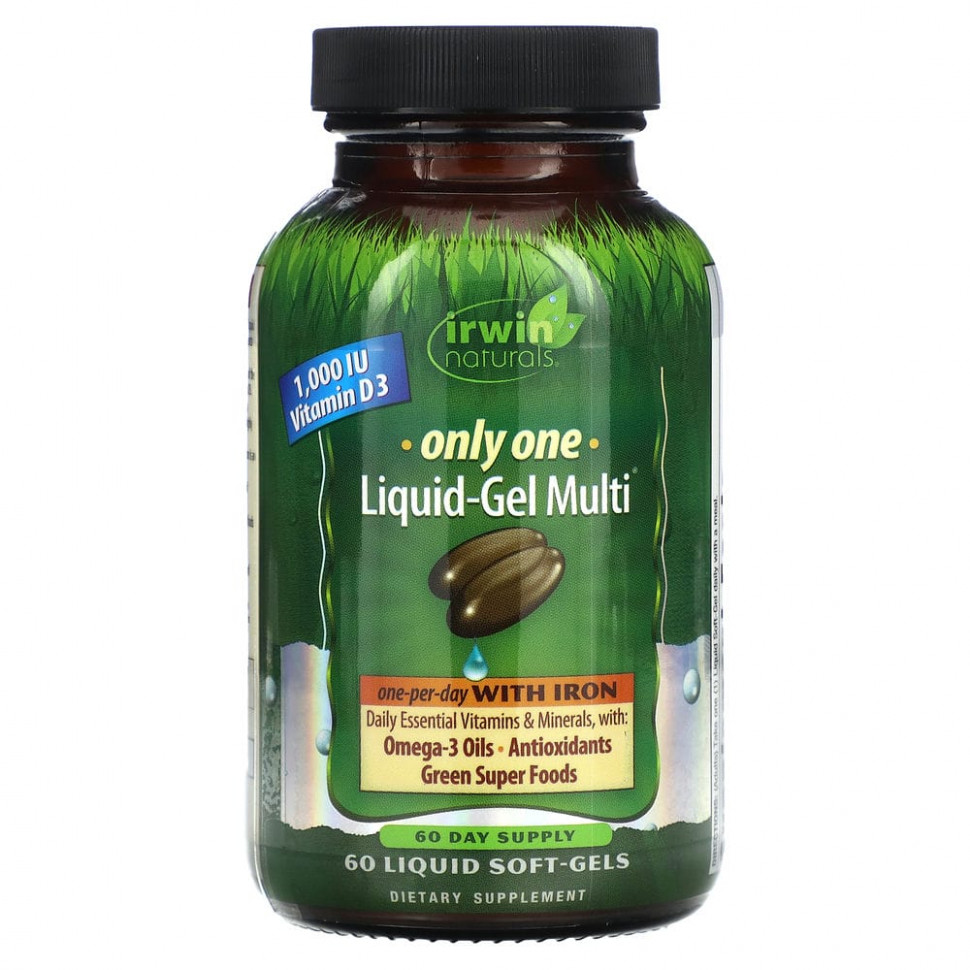   Irwin Naturals, Only One,     ,  , 60      -     -,    