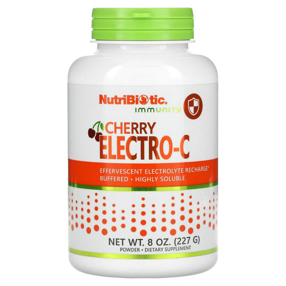   NutriBiotic, Immunity, Cherry Electro-C, , 227  (8 )    -     -,    