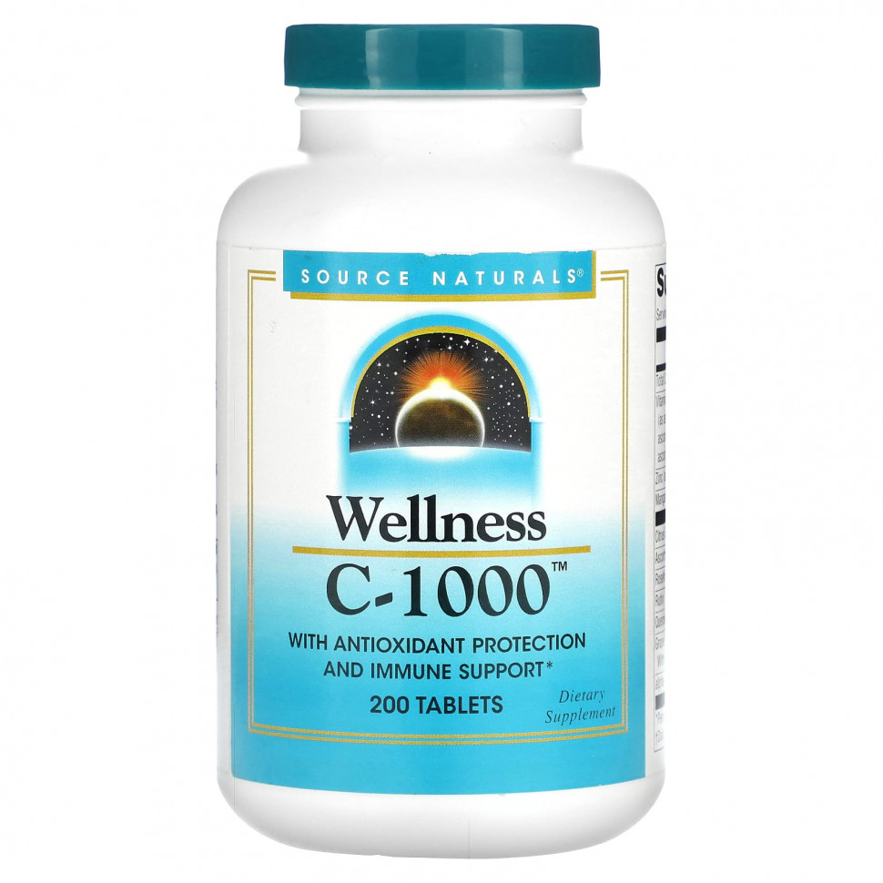   Source Naturals, Wellness, C-1000`` 200     -     -,    