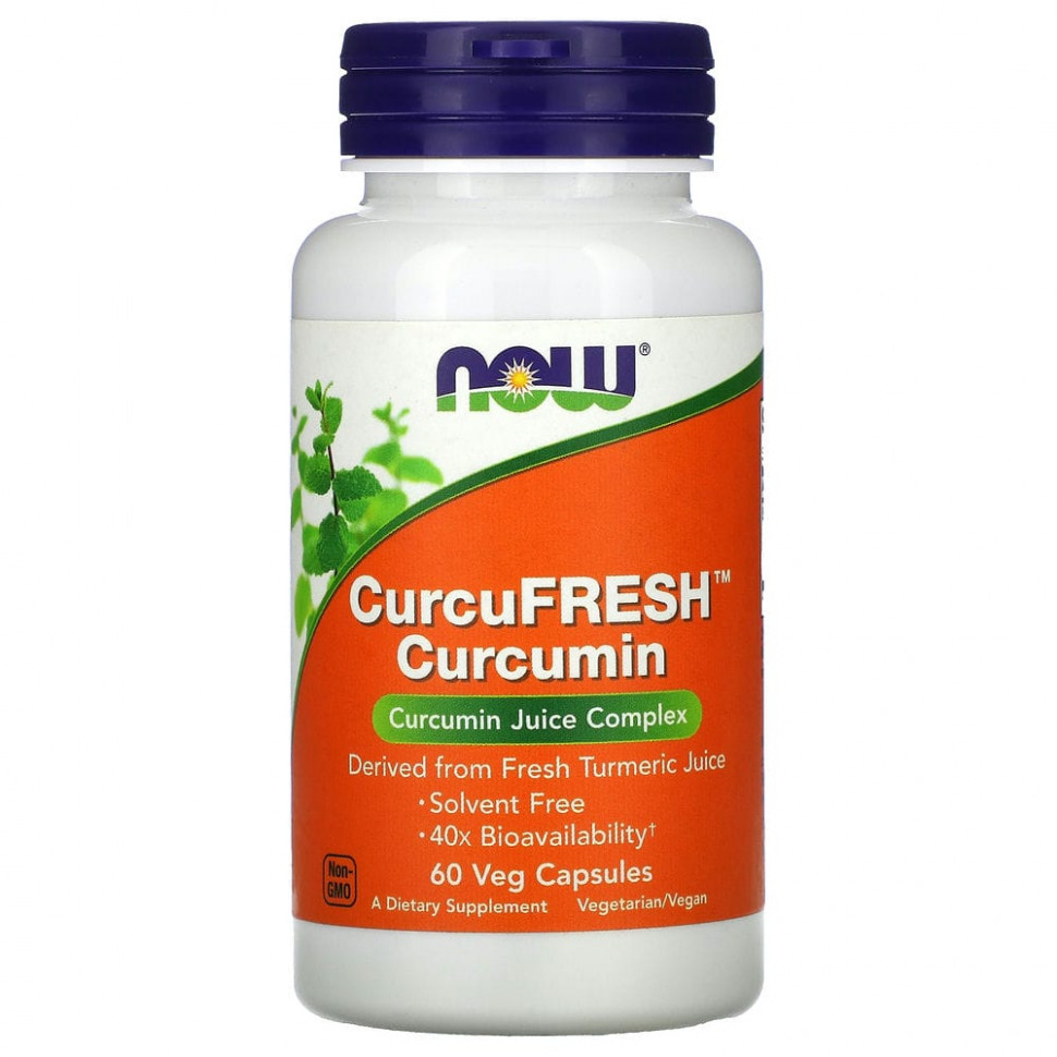   NOW Foods, CurcuFresh, , 60      -     -,    