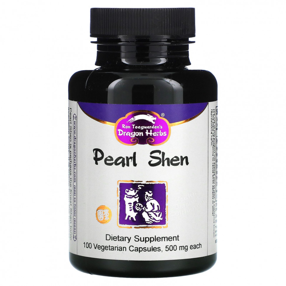   Dragon Herbs, Pearl Shen, 500 , 100      -     -,    