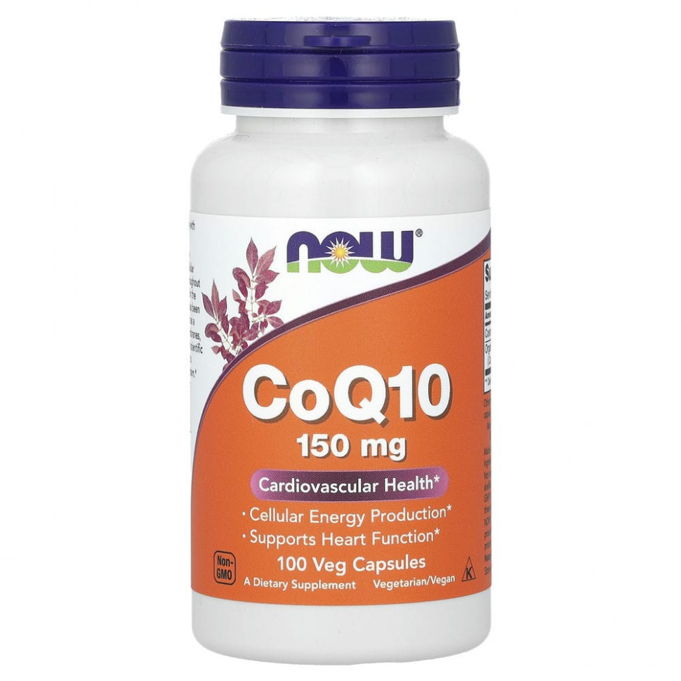   NOW Foods, CoQ10, 150 , 100      -     -,    