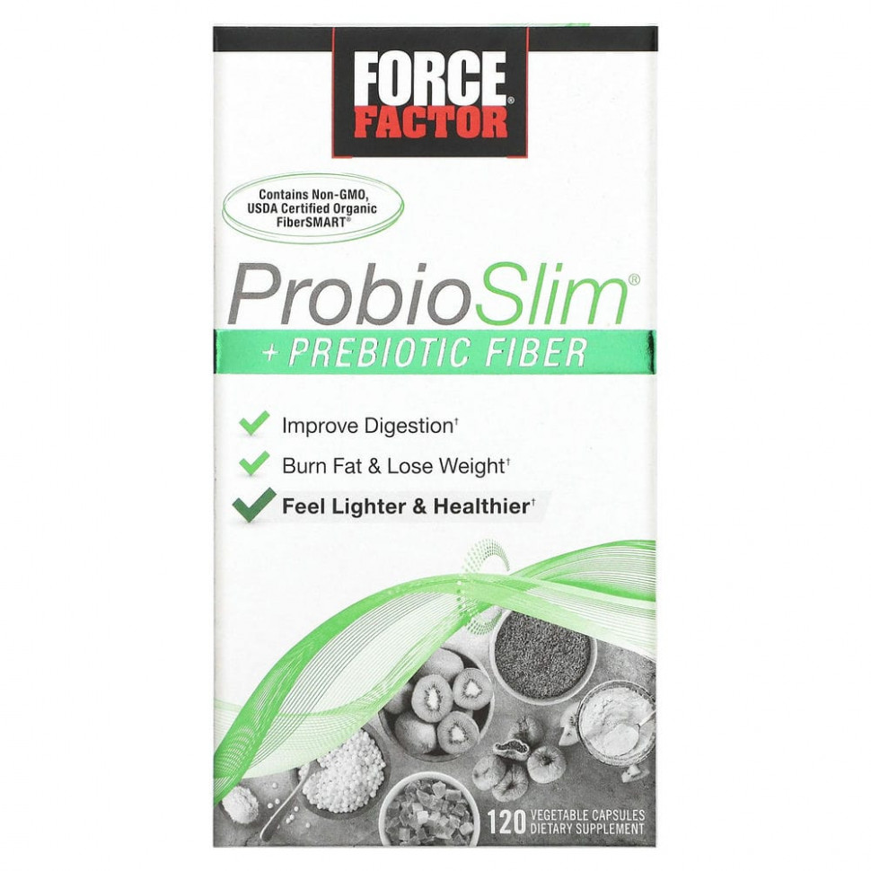   Force Factor, ProbioSlim,   , 120      -     -,    