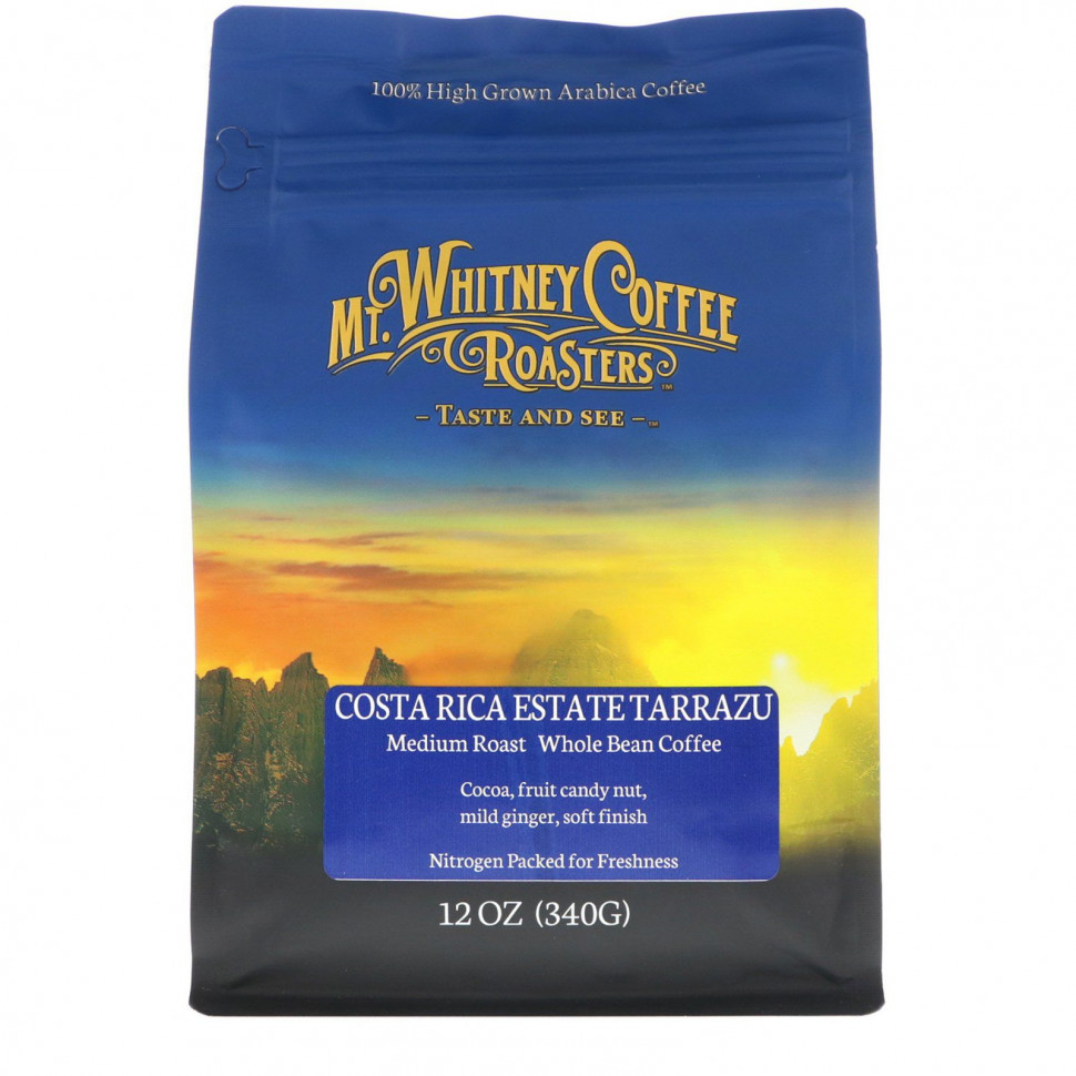   Mt. Whitney Coffee Roasters, Costa Rica Estate Tarrazu,    ,  , 340  (12 )    -     -,    